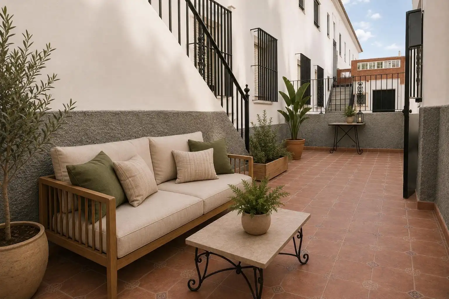 Terrassa de Casa o xalet en venda en Sanlúcar de Barrameda amb Aire condicionat, Calefacció i Traster