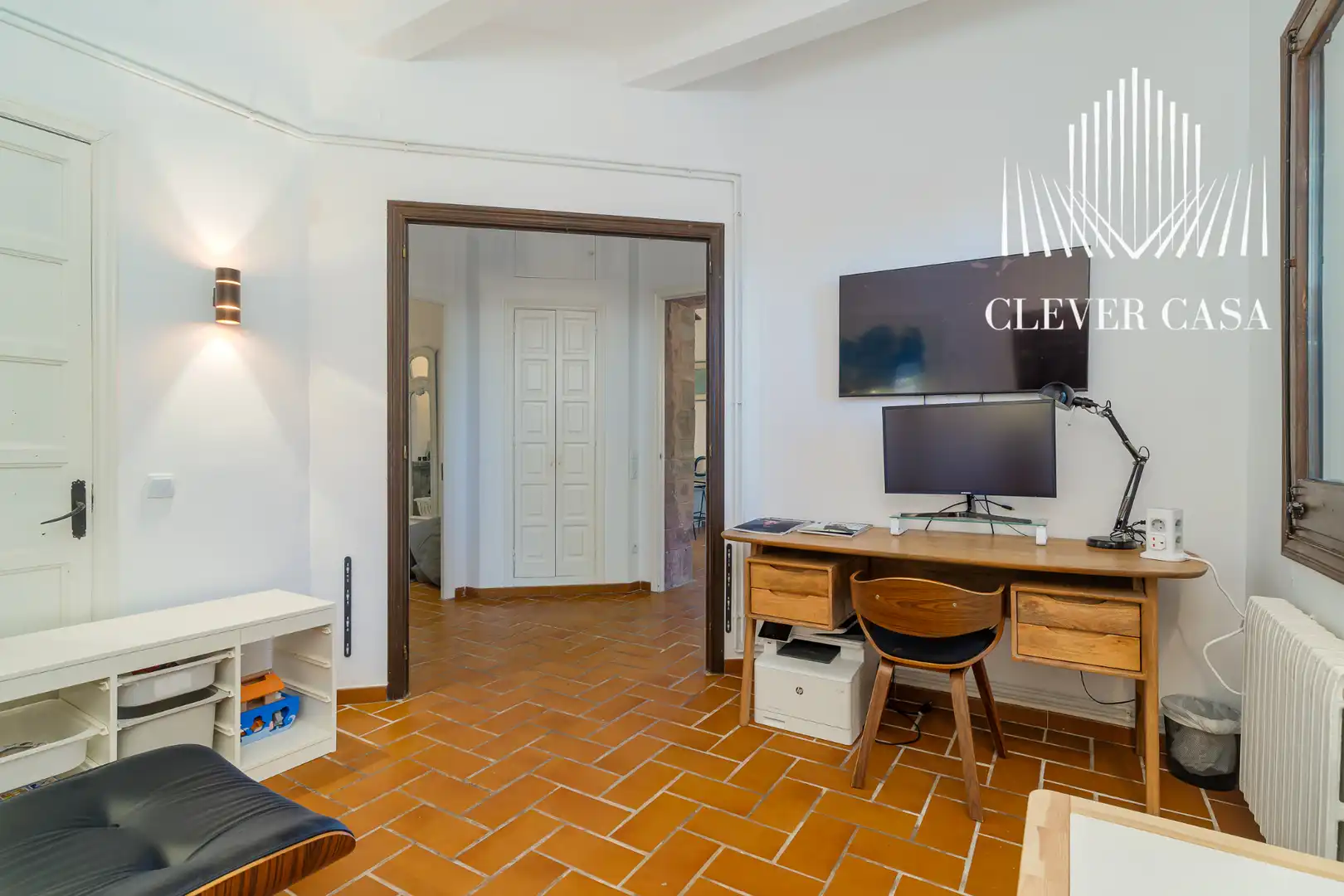 Sala de estar de Casa o chalet en venta en Castellví de Rosanes con Aire acondicionado, Calefacción y Jardín privado