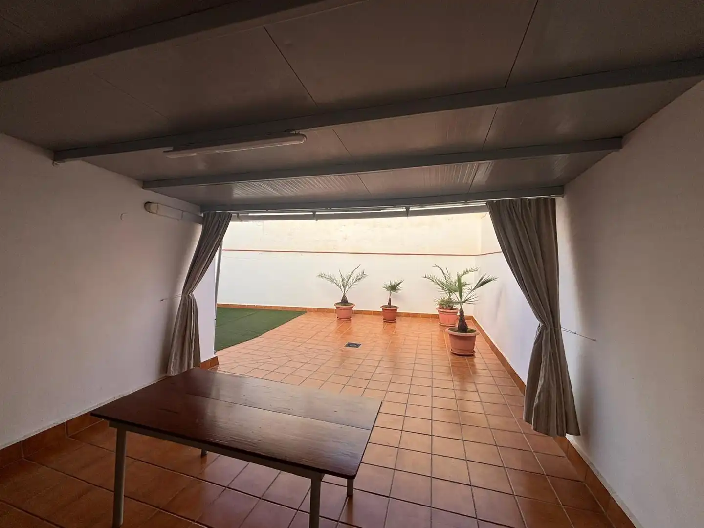 Terraza de Dúplex de alquiler en Los Alcázares con Jardín privado, Terraza y Amueblado