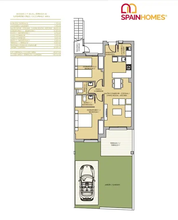 Mini appartamento con terrazza in vendita a Desamparados - Hurchillo - Torremendo, imagen 49