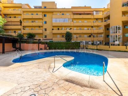 Exterior view of Flat for sale in Fuengirola  with Air Conditioner, Private garden and Terrace