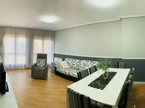 Sala d'estar de Dúplex en venda en Caspe amb Aire condicionat i Balcó
