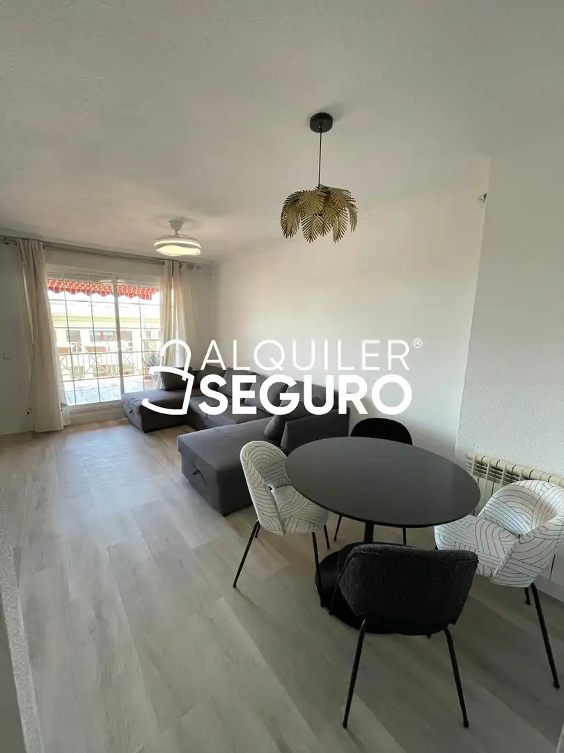 Sala d'estar de Pis de lloguer en Madrid amb Aire condicionat, Calefacció i Terrassa
