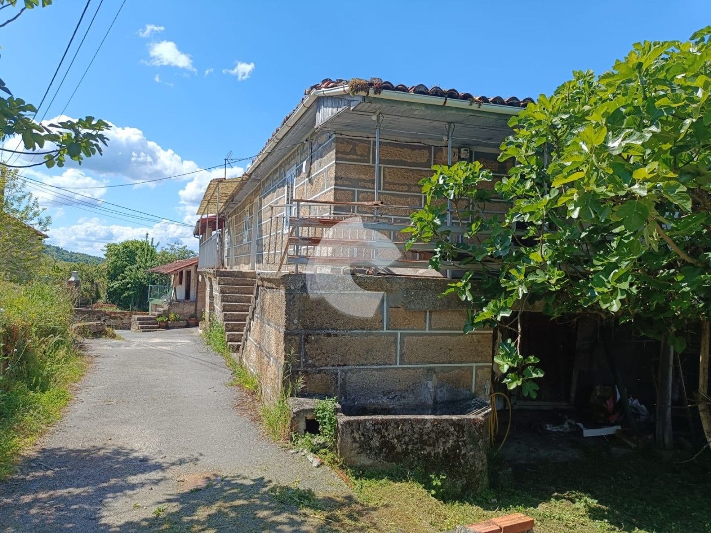 Vista exterior de Casa adosada en venda en Taboadela