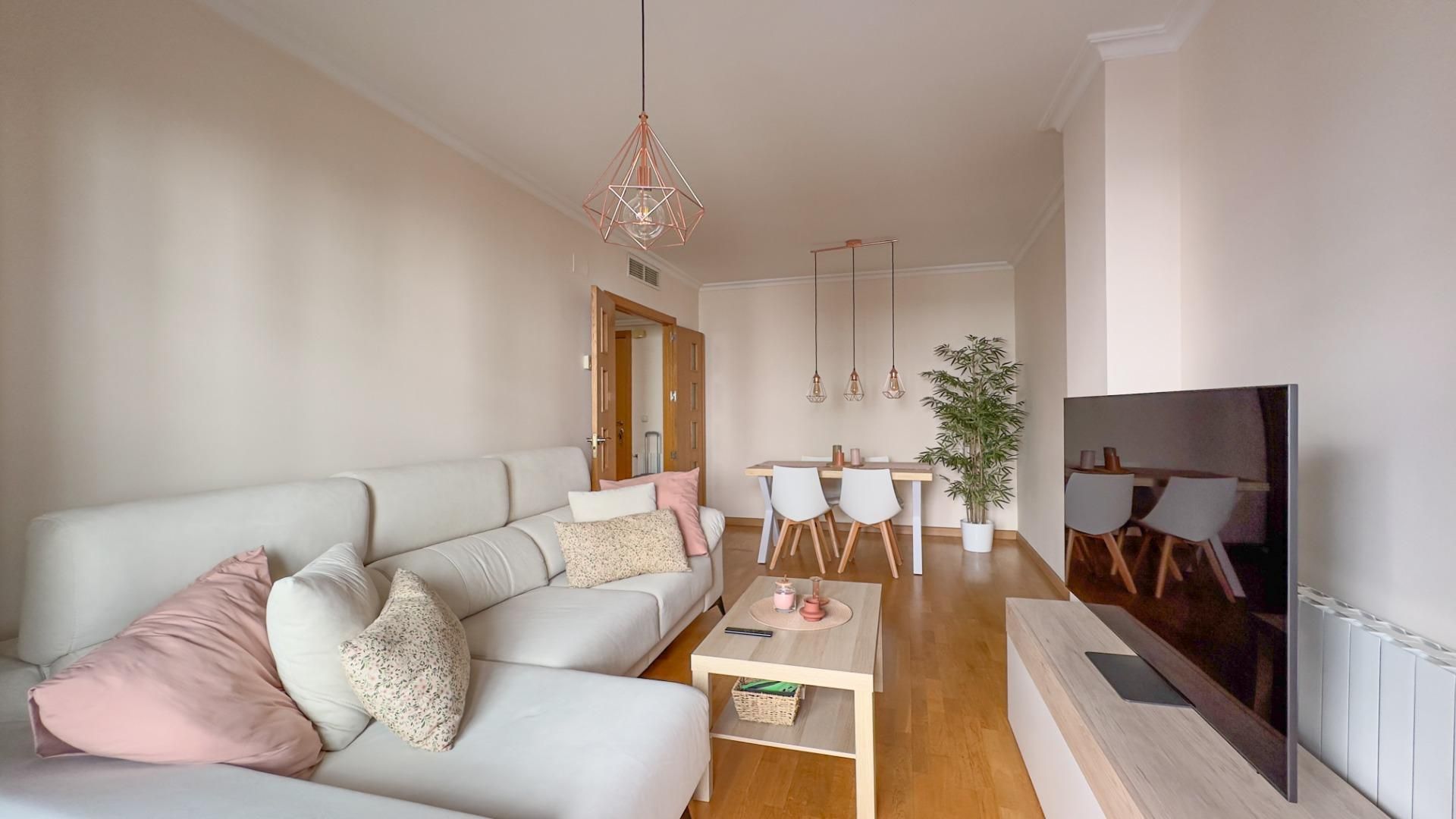 Living room of Flat to rent in  Córdoba Capital  with Air Conditioner, Heating and Parquet flooring