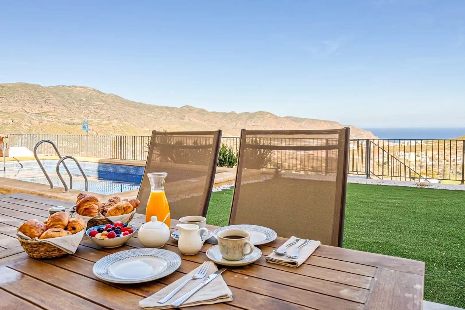 Terraza de Casa o chalet en venta en Vícar con Aire acondicionado, Calefacción y Terraza