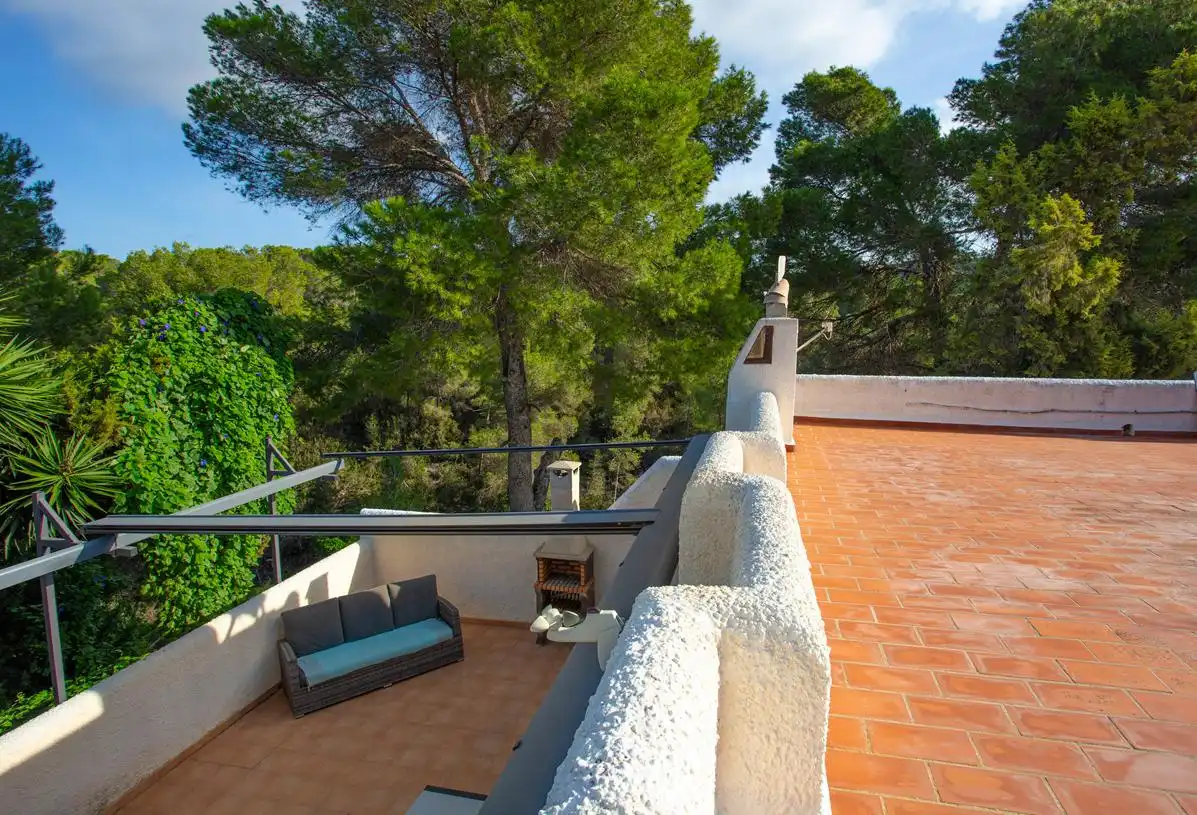 Terraza de Casa o chalet en venta en Sant Josep de sa Talaia con Aire acondicionado, Calefacción y Jardín privado