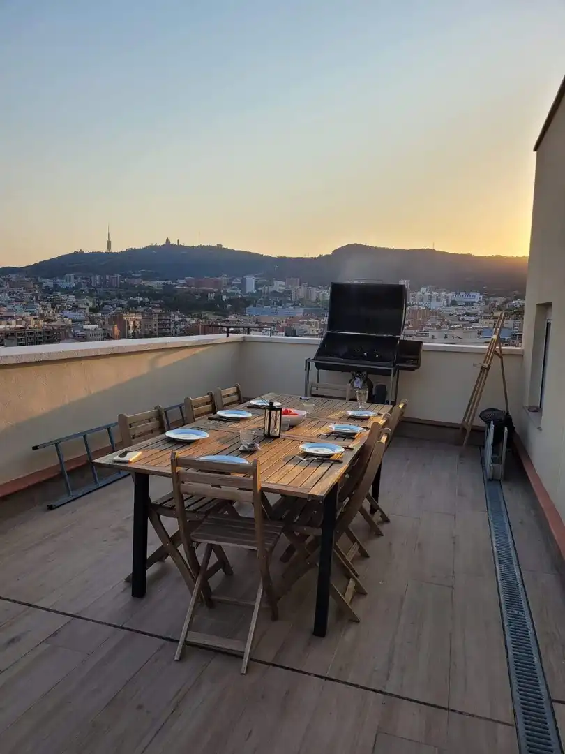 Terraza de Ático en venta en Barcelona con Aire acondicionado, Calefacción y Parquet