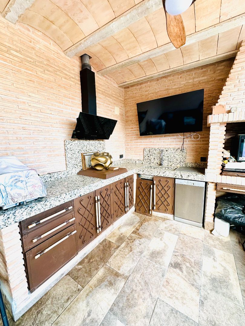 Cocina de Casa o chalet en venta en Santa Olalla con Aire acondicionado, Calefacción y Jardín privado