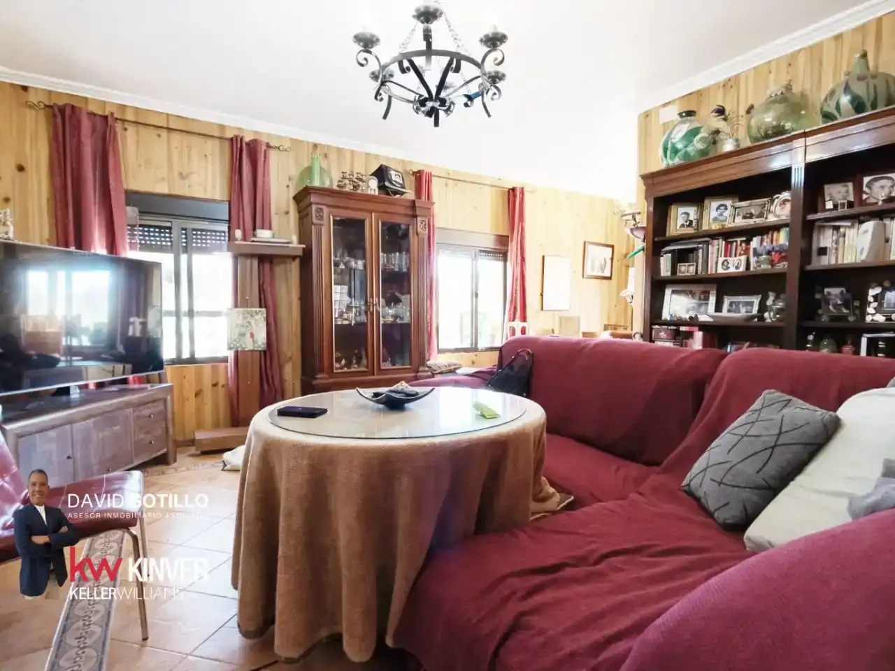 Sala de estar de Casa o chalet en venta en Bailén con Aire acondicionado, Jardín privado y Trastero