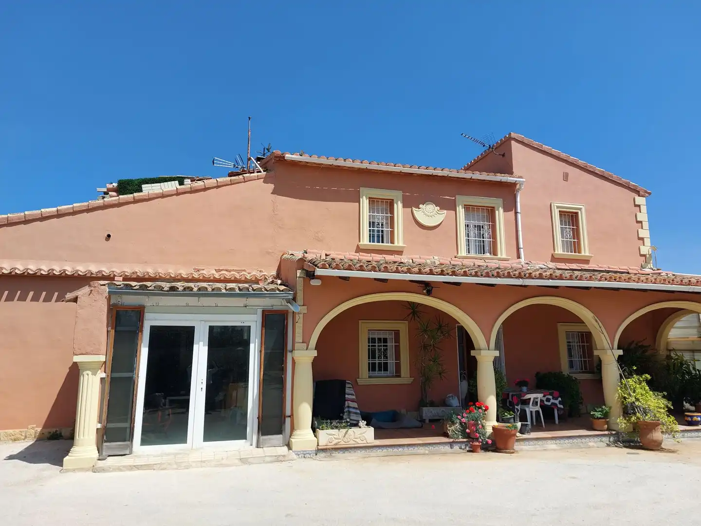 Vista exterior de Casa o chalet en venta en Ondara con Aire acondicionado, Calefacción y Jardín privado