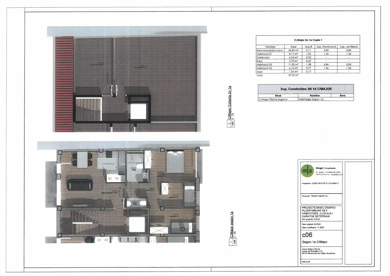 New build Flat with terrace for sale in Carrer de Palau d'Ametlla