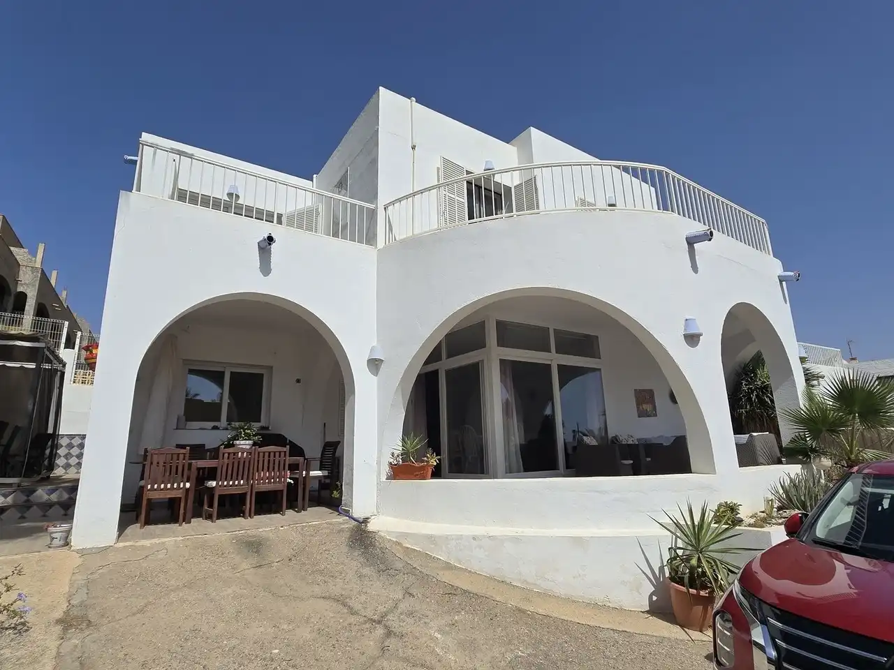 Vista exterior de Casa o chalet en venta en Cuevas del Almanzora con Aire acondicionado y Terraza