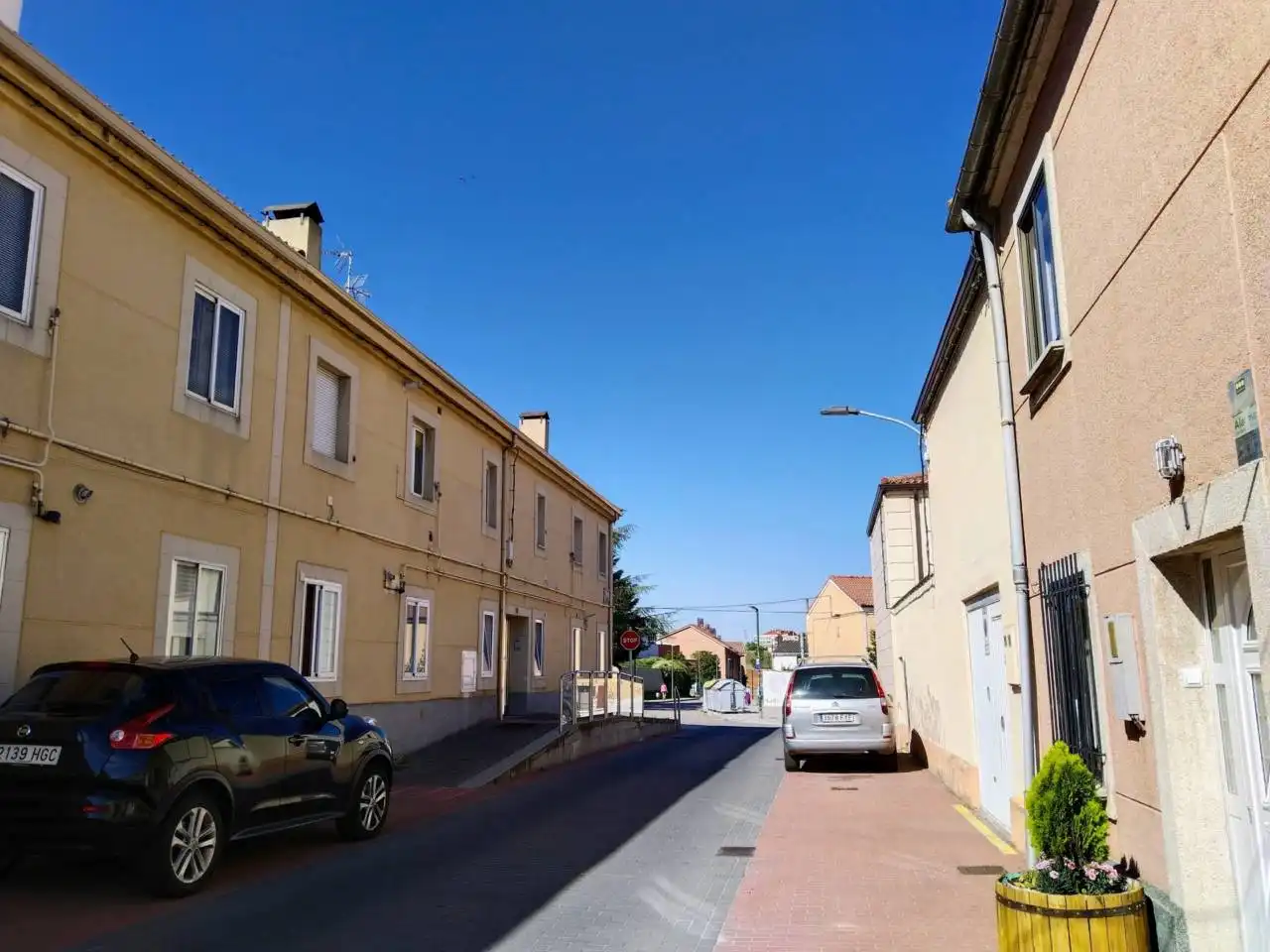 Exterior view of Flat for rent in Burgos  with Heating, Terrace and Furnished