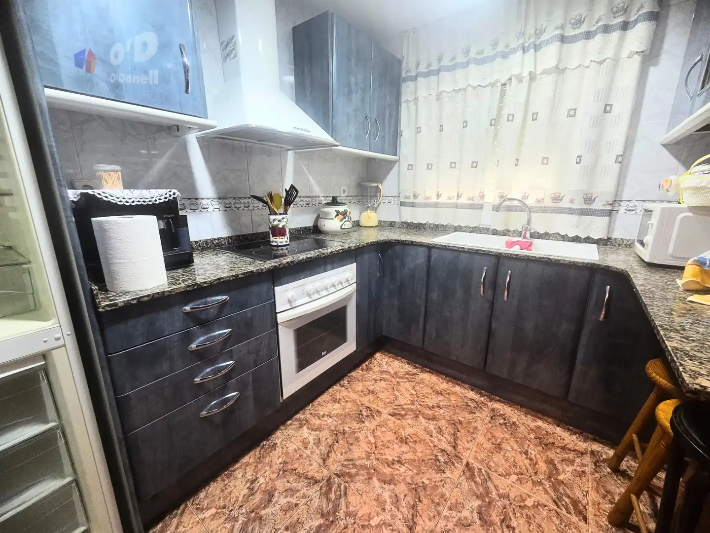 Kitchen of Flat for sale in Calafell  with Heating and Balcony