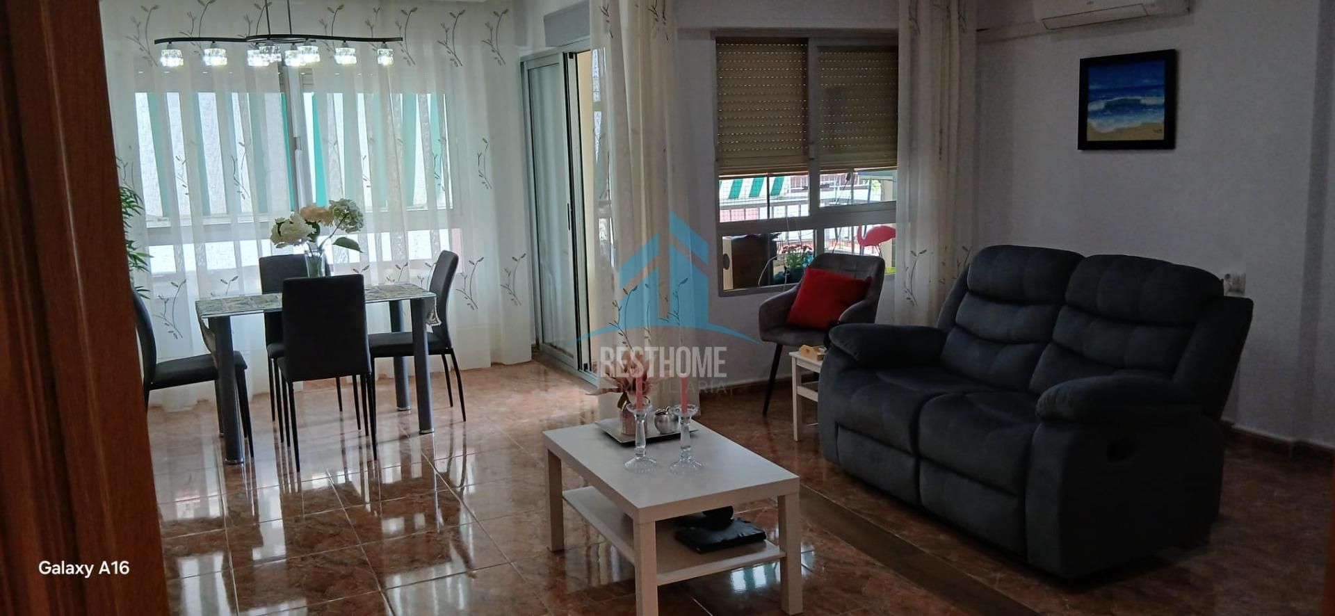 Sala d'estar de Pis en venda en Gandia amb Aire condicionat, Calefacció i Terrassa