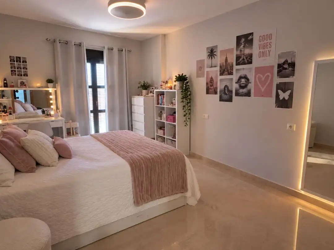 Bedroom of Houses for sale in Marbella  with Air Conditioner and Terrace