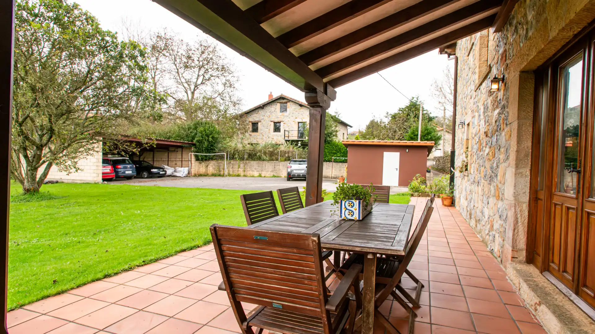 Terraza de Casa o chalet en venta en Villafufre con Jardín privado y Amueblado