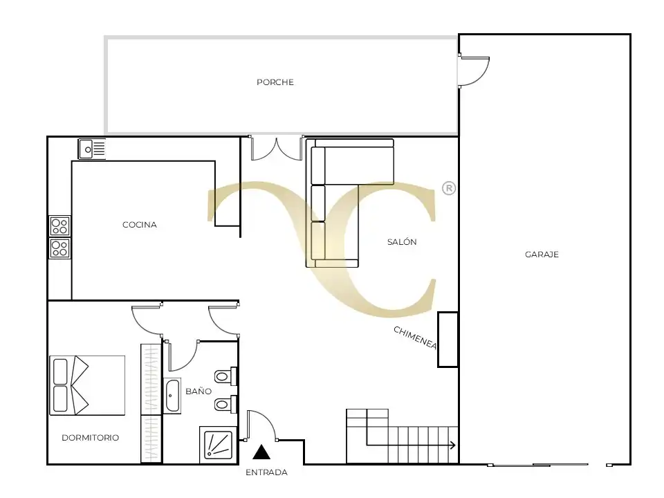 Villa con giardino in vendita a Villahormes, imagen 58