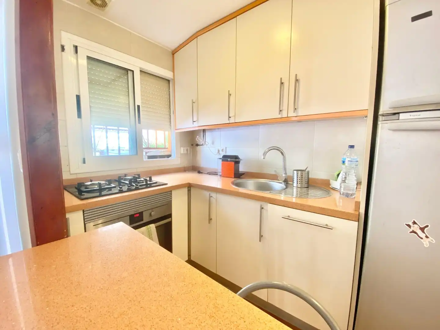 Cocina de Casa o chalet de alquiler en Benidorm con Aire acondicionado, Terraza y Piscina