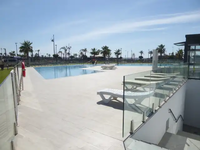 Swimming pool of Flat for rent in Torremolinos  with Air Conditioner, Terrace and Storage room
