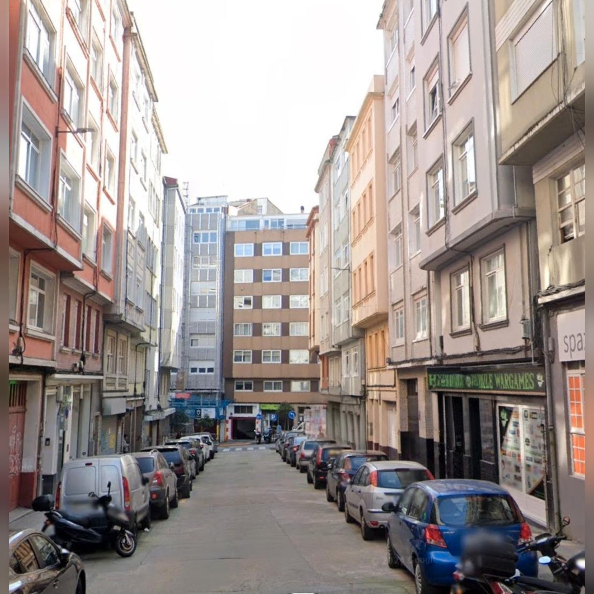 Exterior view of Flat for sale in A Coruña Capital   with Parquet flooring