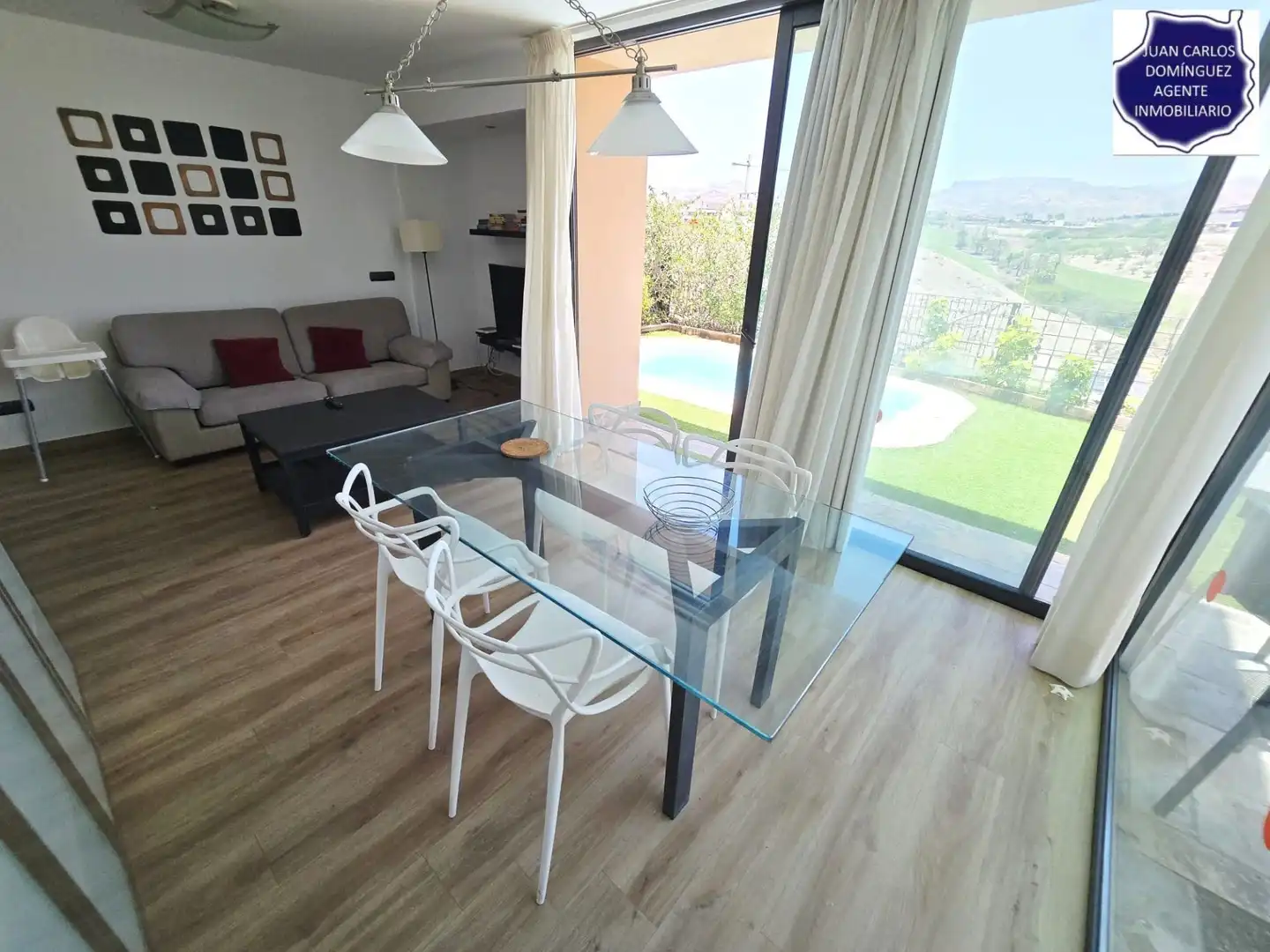 Esszimmer von Haus oder Chalet zum Verkauf in San Bartolomé de Tirajana mit Klimaanlage, Privatgarten und Terrasse