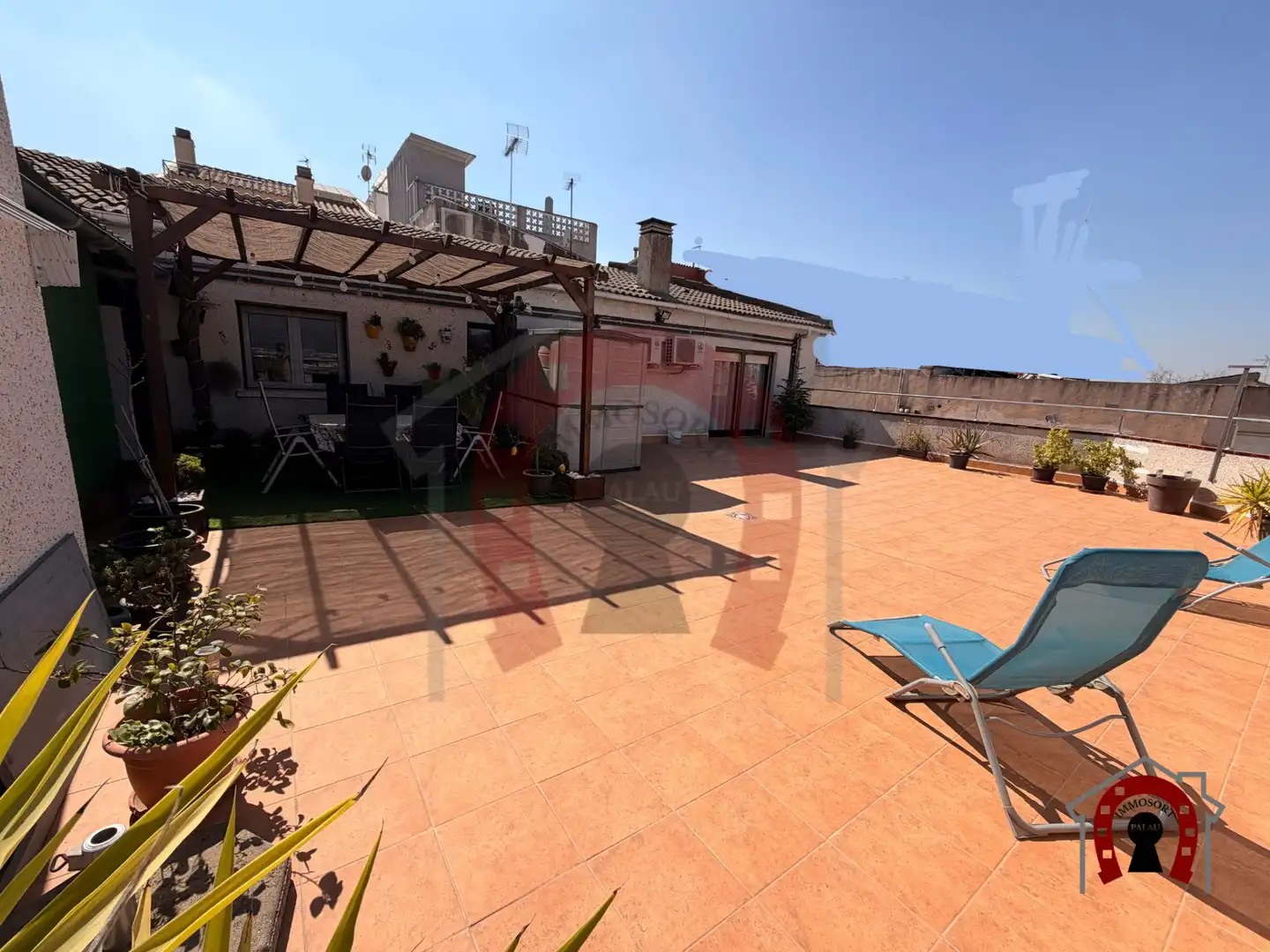 Terraza de Ático en venta en Santa Perpètua de Mogoda con Aire acondicionado, Calefacción y Terraza