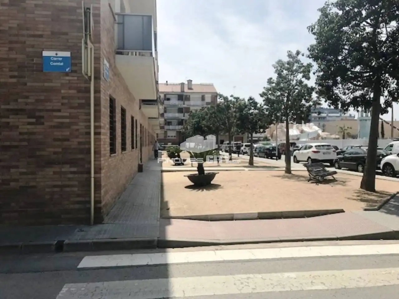 Parking de Garaje de alquiler en Pineda de Mar con Alarma