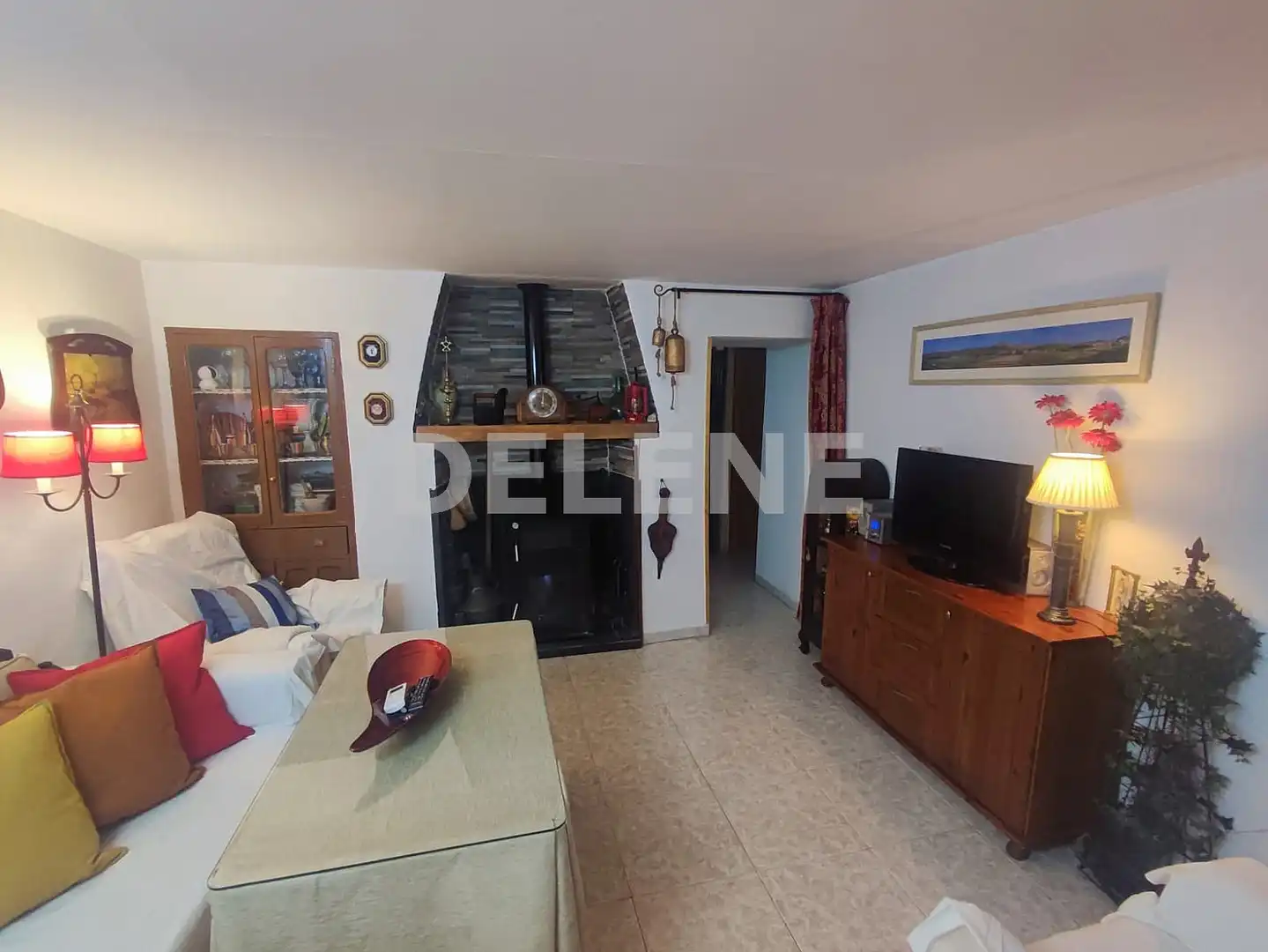 Sala d'estar de Casa o xalet en venda en Hellín amb Aire condicionat, Moblat i Forn