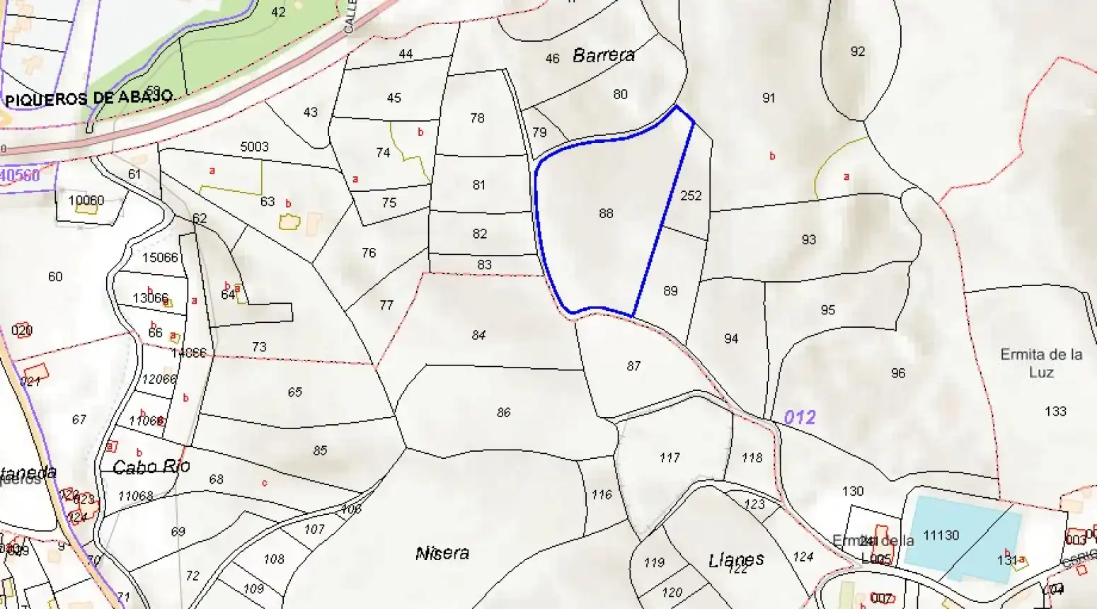 Terreno en venta en Camino de Gaxín, El Carbayedo - El Quirinal