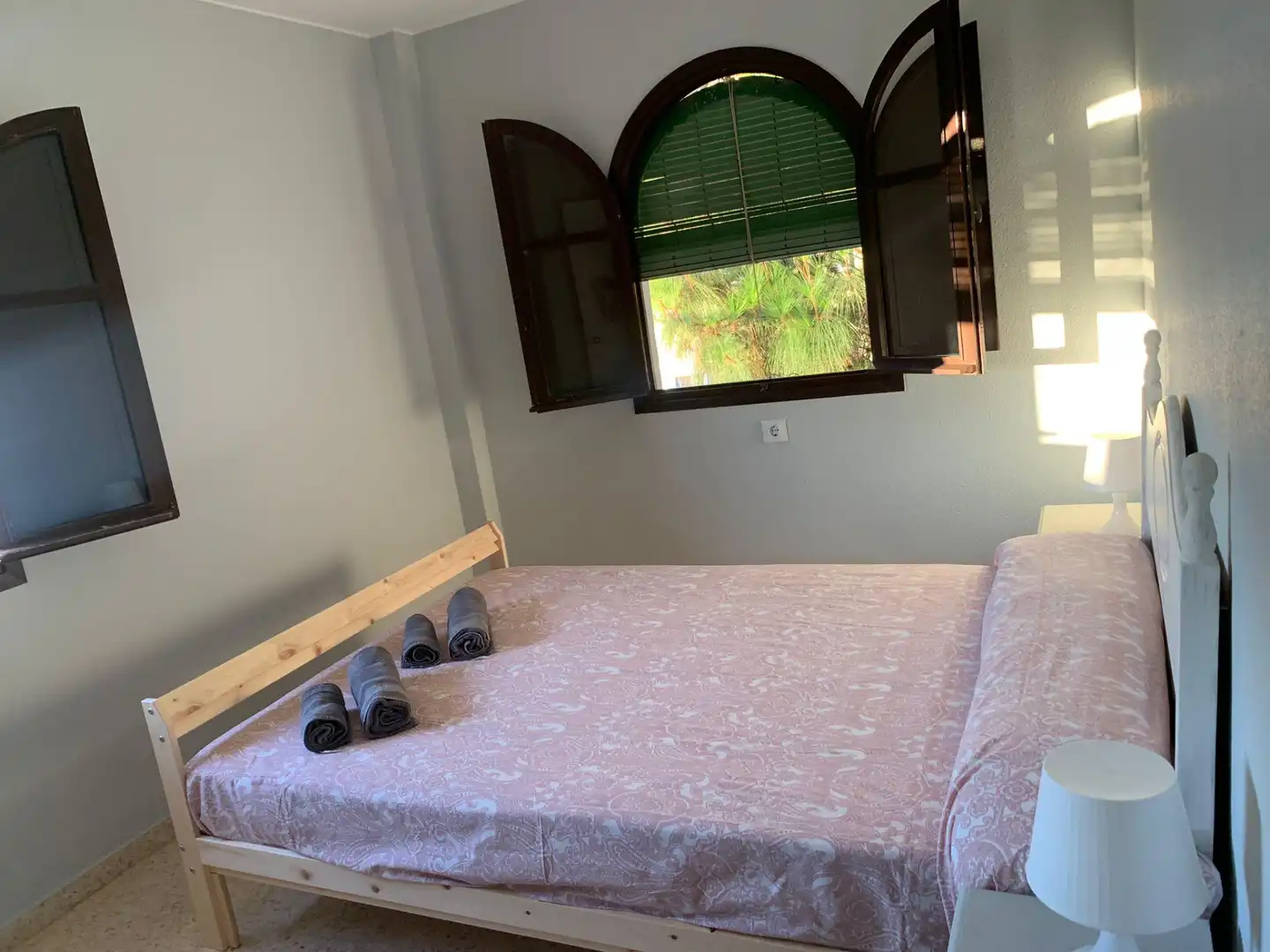 Schlafzimmer von Wohnung zur Miete in Sanlúcar de Barrameda mit Klimaanlage, Heizung und Möbliert