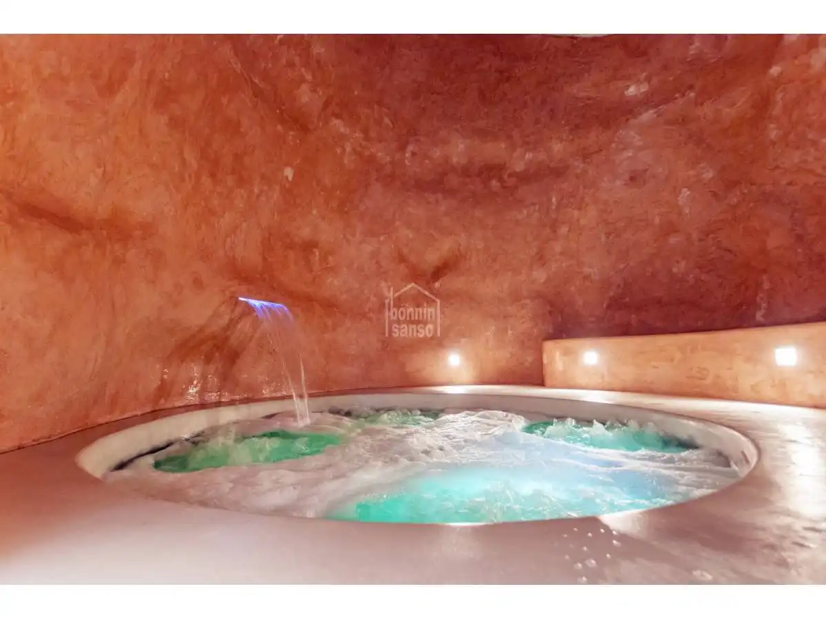 Piscina de Casa o xalet en venda en Maó - Mahón amb Calefacció, Terrassa i Moblat