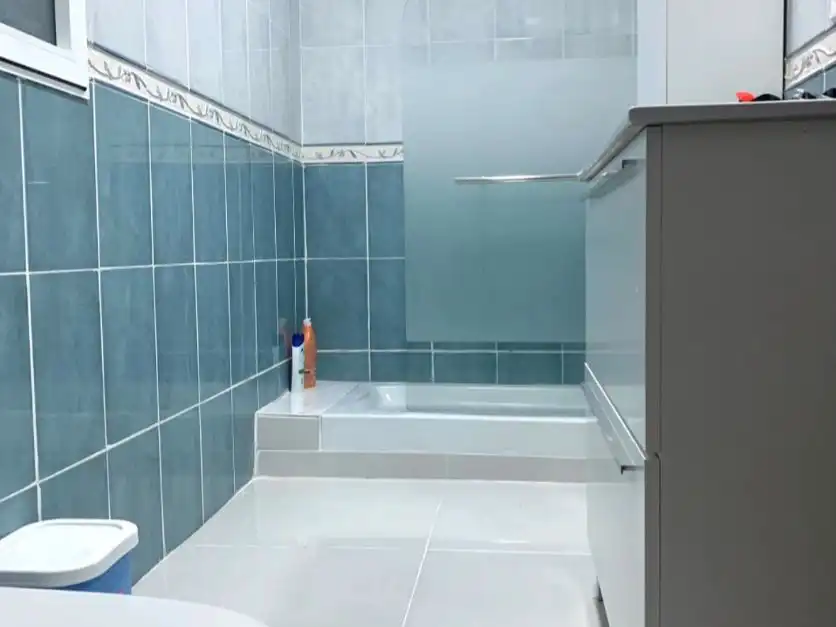 Baño de Casa o chalet en venta en Lozoya con Jardín privado, Terraza y Piscina