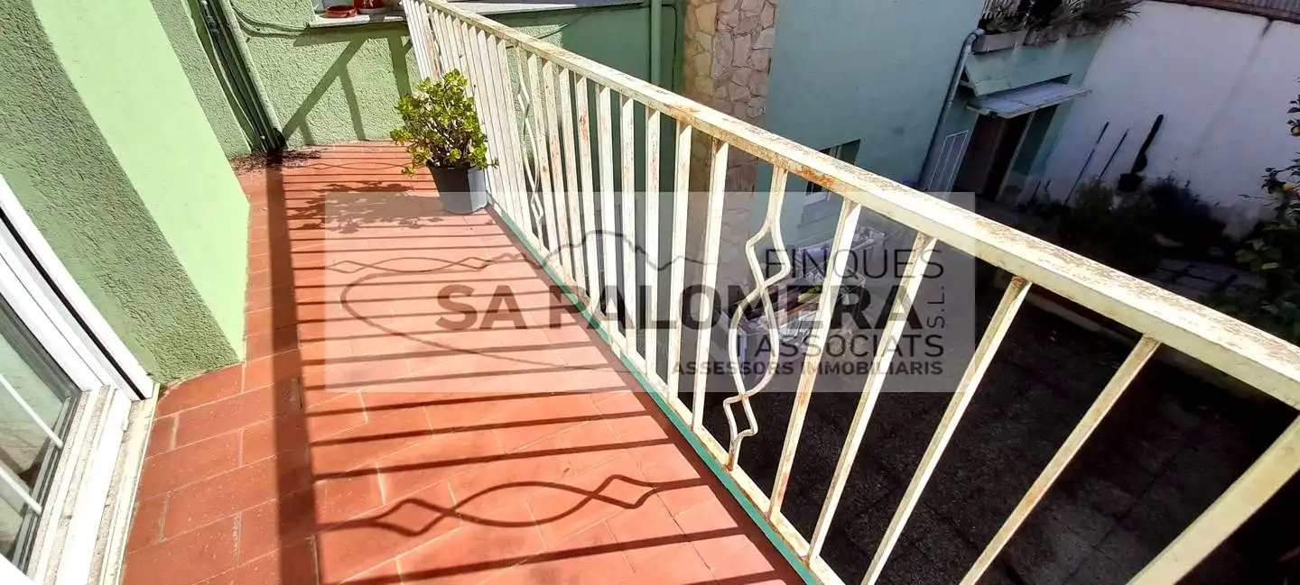 Balcony of Houses for sale in Blanes  with Heating, Private garden and Parquet flooring
