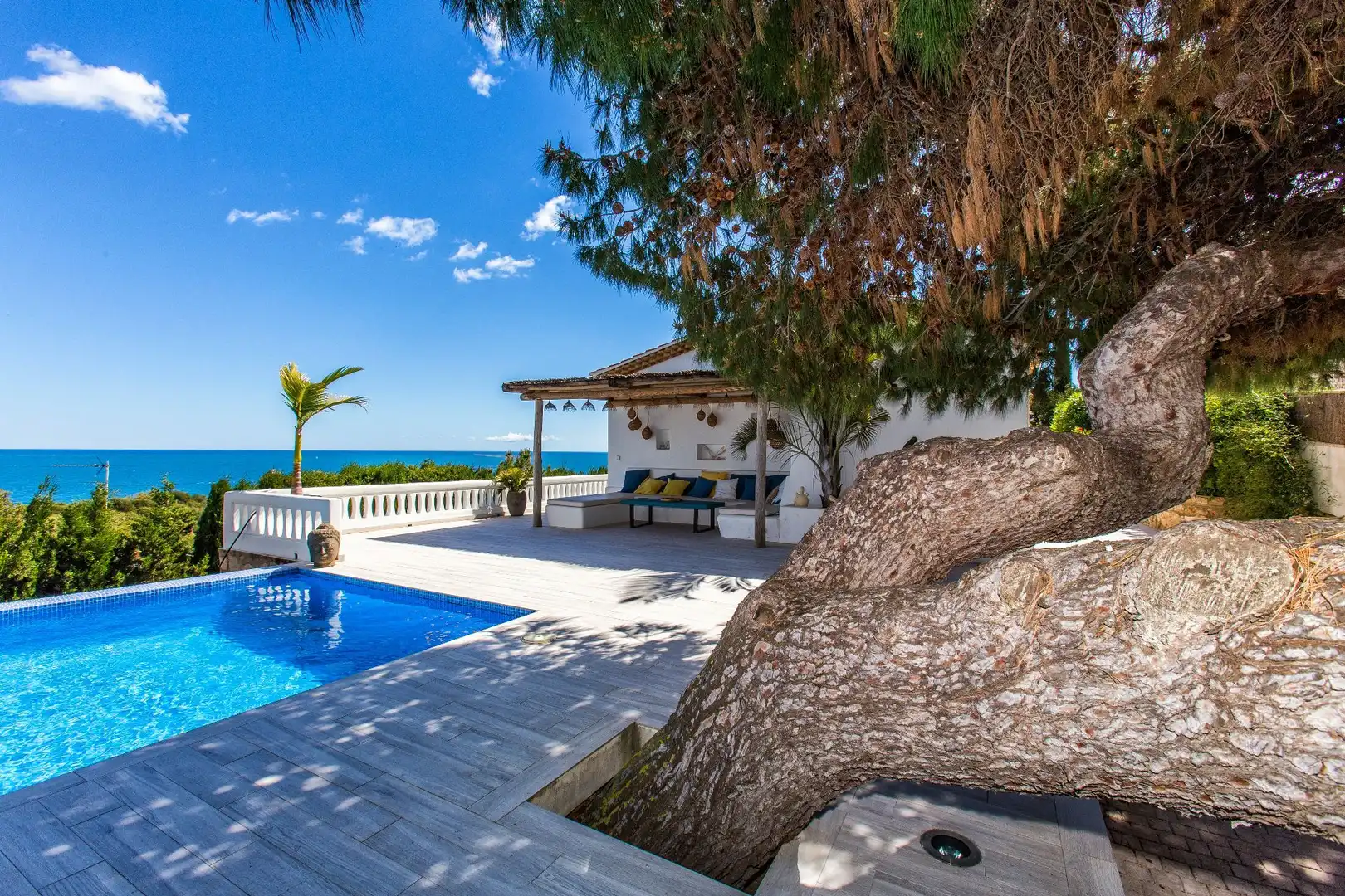 Terraza de Casa o chalet en venta en Dénia con Aire acondicionado, Calefacción y Jardín privado