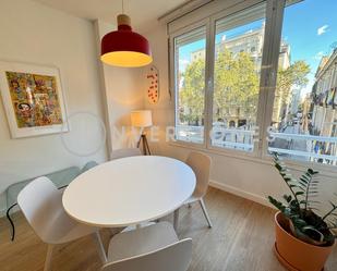Vista exterior de Pis de lloguer en  Barcelona Capital amb Aire condicionat, Calefacció i Balcó