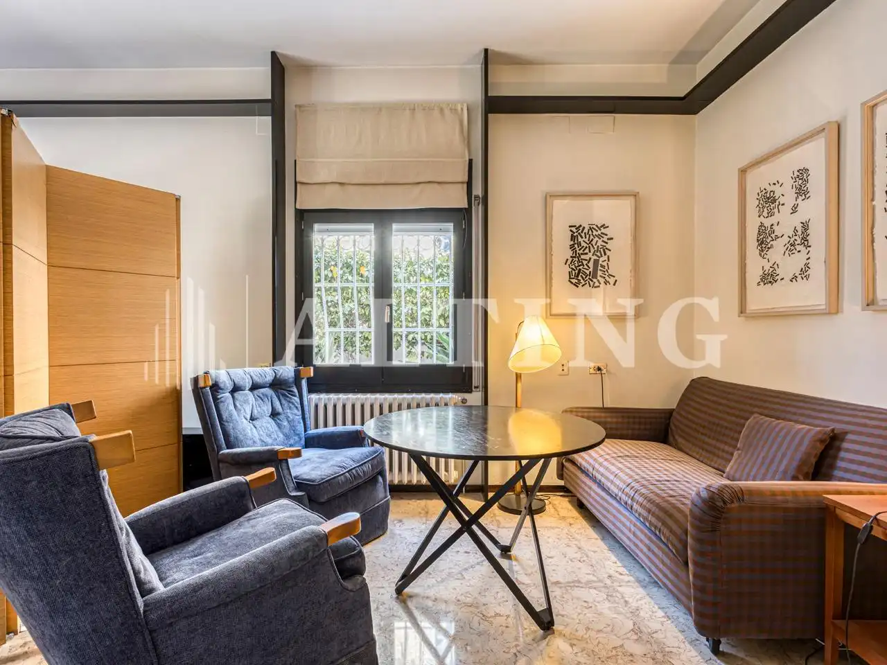 Living room of Office for rent in Barcelona  with Heating and Furnished
