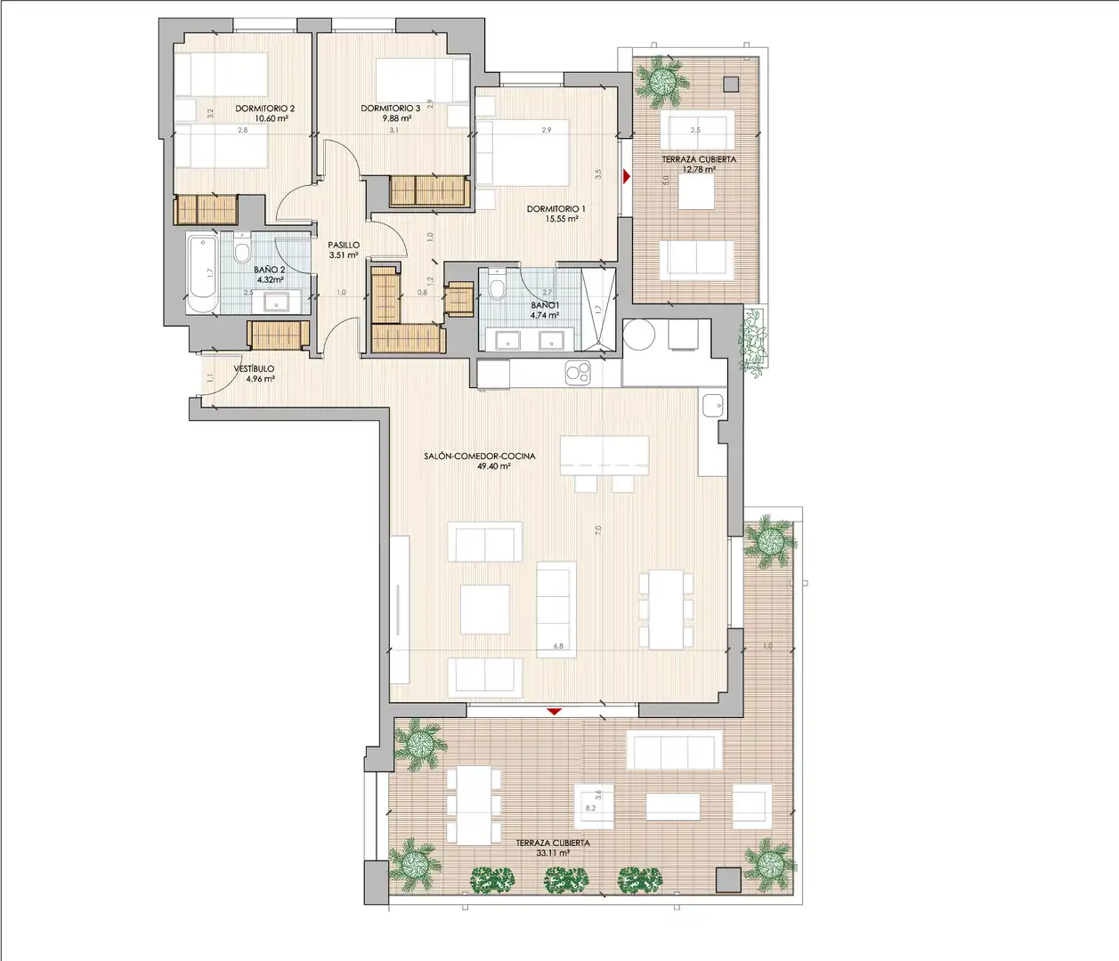 Apartament en venda a Montealto - Monterrey