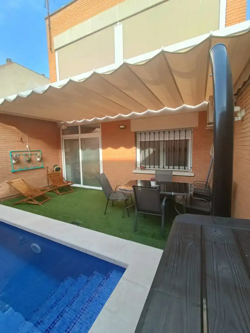 Terraza de Casa o chalet en venta en Ciudad Real con Aire acondicionado, Calefacción y Jardín privado