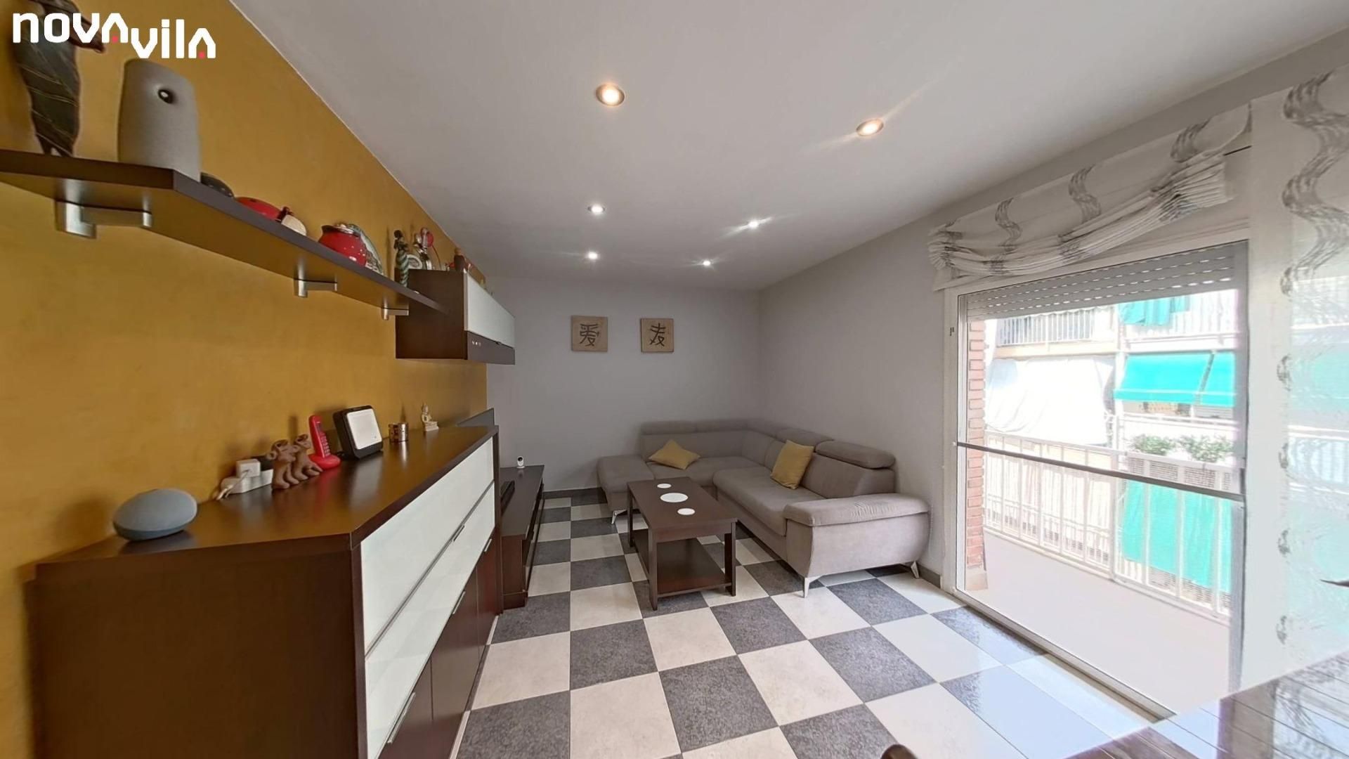 Sala de estar de Piso en venta en Viladecans con Aire acondicionado, Calefacción y Balcón