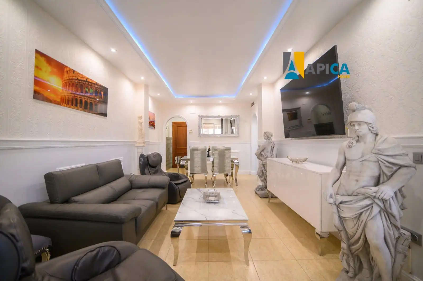 Sala d'estar de Pis en venda en Puerto Real amb Aire condicionat, Terrassa i Traster
