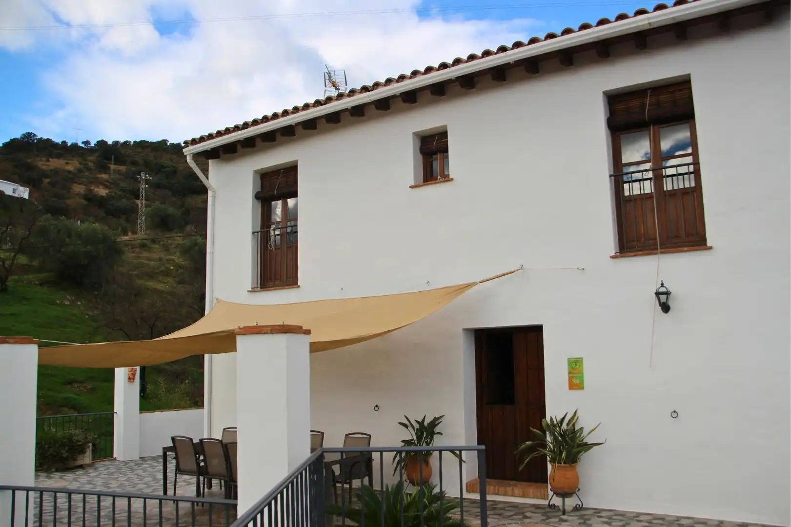 Exterior view of Houses for sale in Guaro  with Air Conditioner, Heating and Private garden