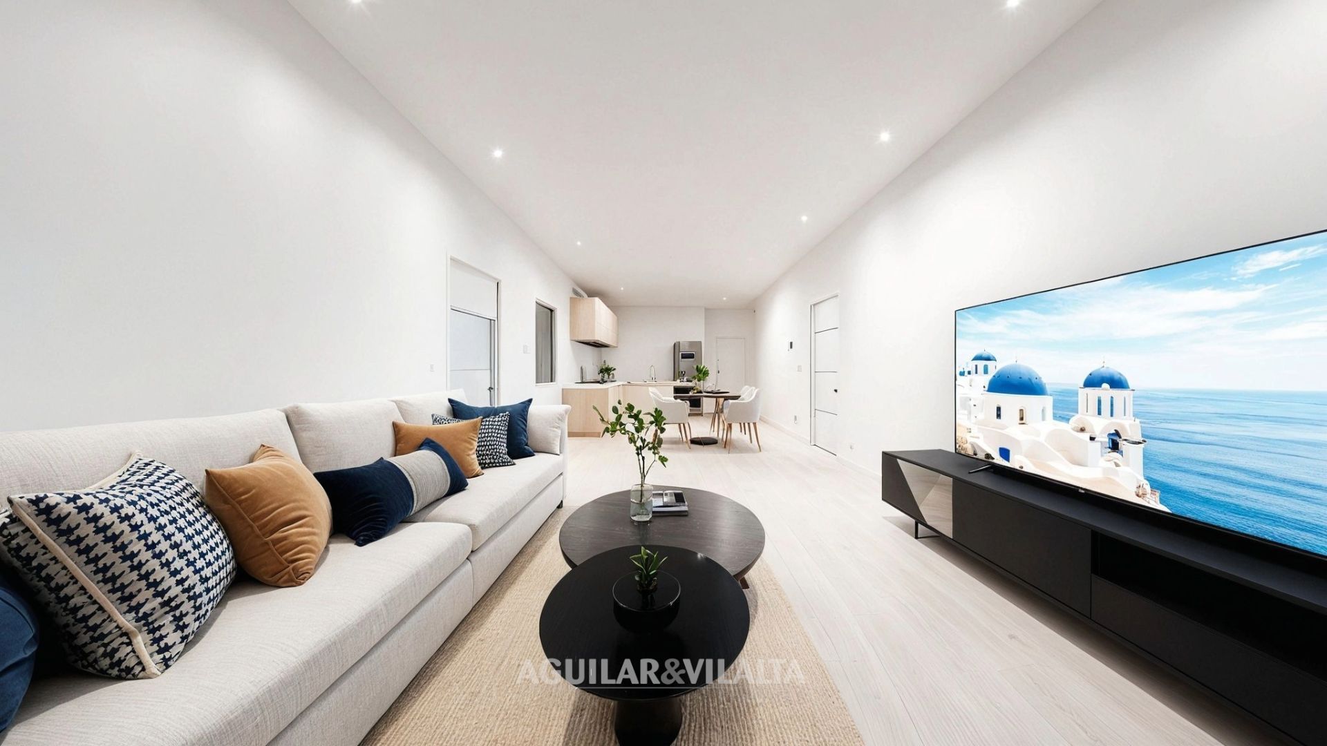 Sala d'estar de Pis en venda en Vilanova del Vallès amb Aire condicionat i Calefacció