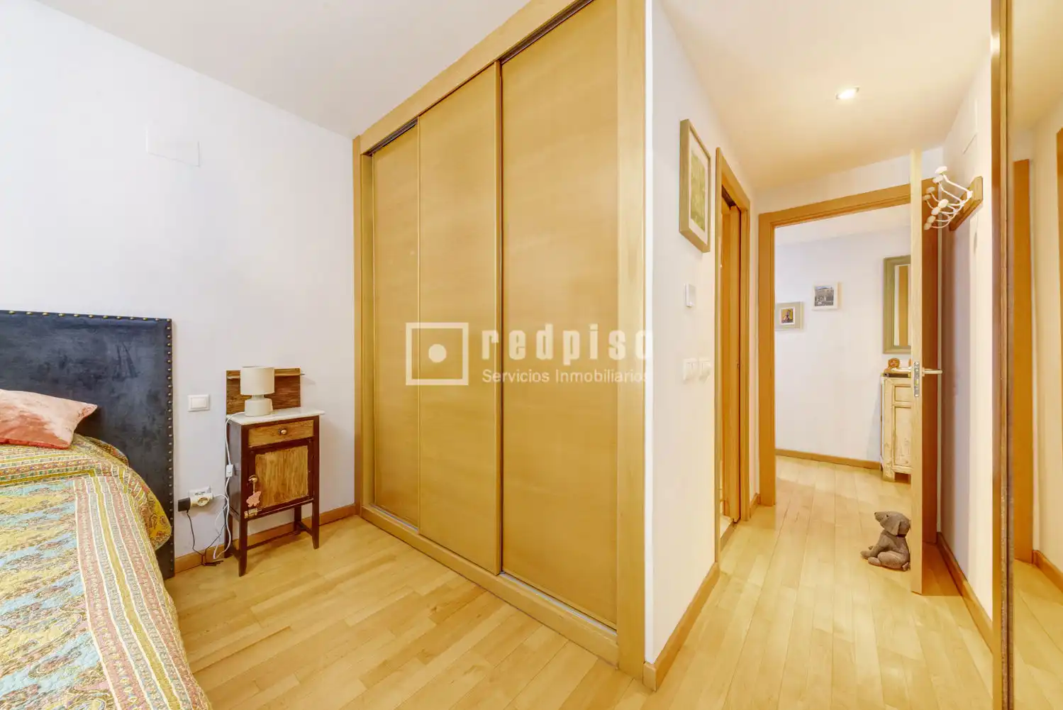 Schlafzimmer von Wohnung zum Verkauf in Boadilla del Monte mit Klimaanlage, Heizung und Privatgarten