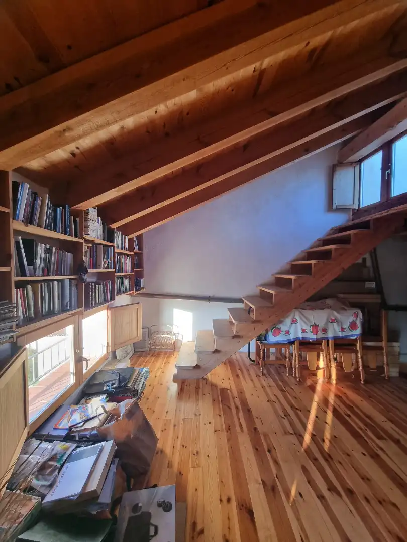 Sala de estar de Casa o chalet en venta en La Pobla de Massaluca con Aire acondicionado, Calefacción y Parquet