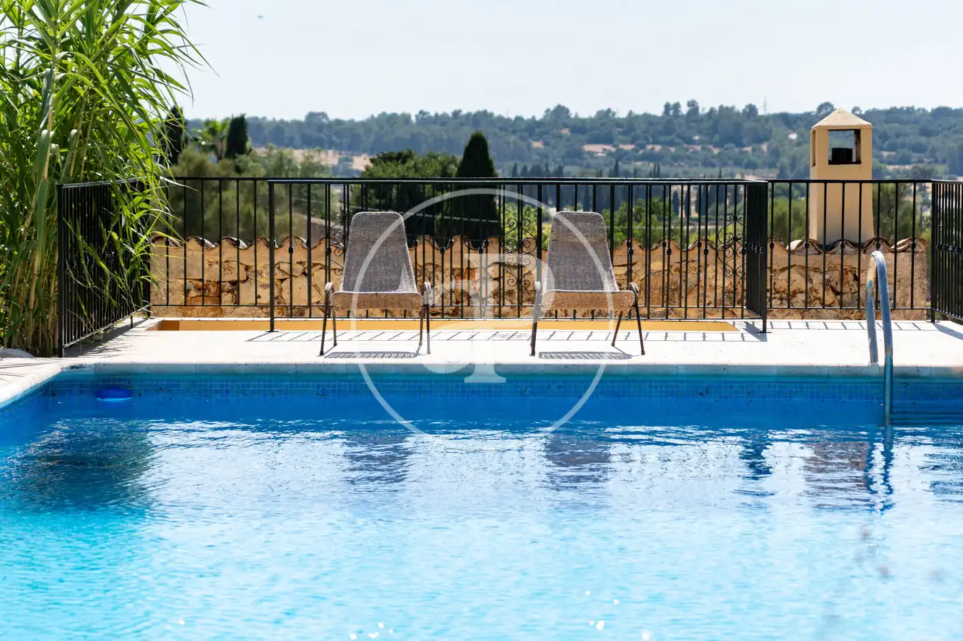 Swimming pool of Houses for rent in Sencelles  with Air Conditioner, Heating and Private garden