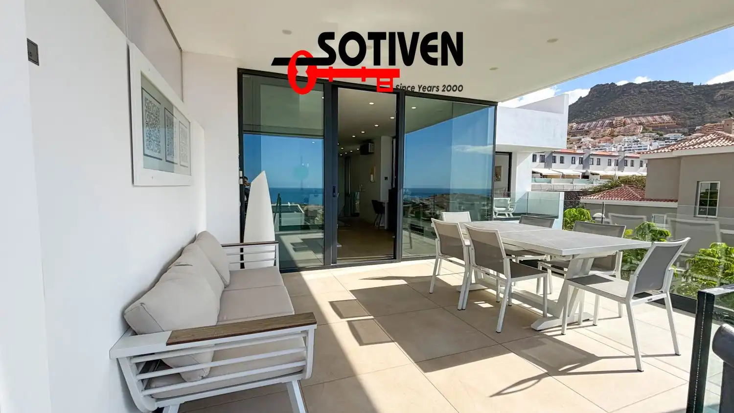 Terraza de Casa o chalet en venta en Adeje con Jardín privado, Terraza y Piscina