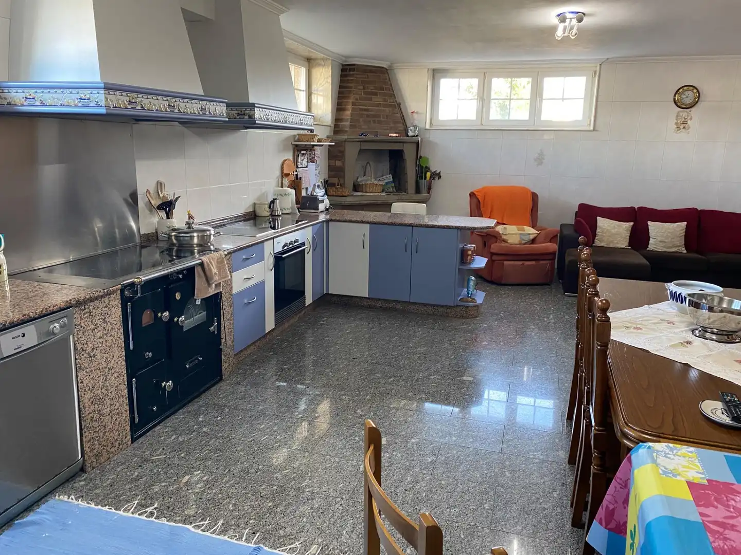 Cocina de Casa o chalet en venta en Foz con Calefacción, Jardín privado y Terraza
