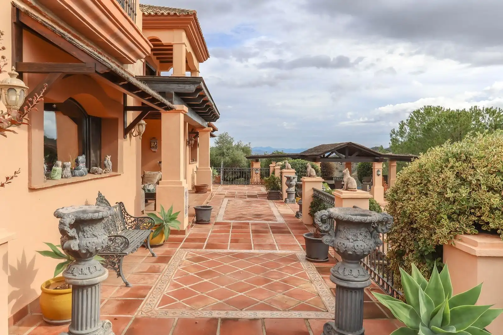 Terraza de Casa o chalet en venta en Monda con Aire acondicionado, Jardín privado y Trastero